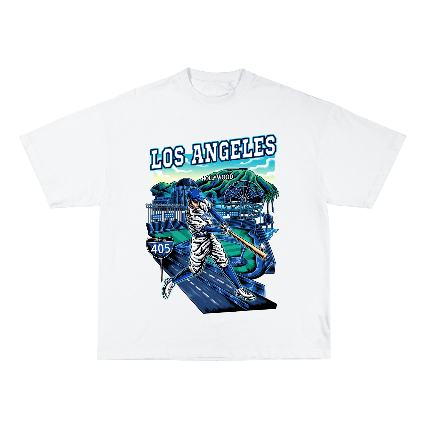 Los Angeles Baseball T-Shirt