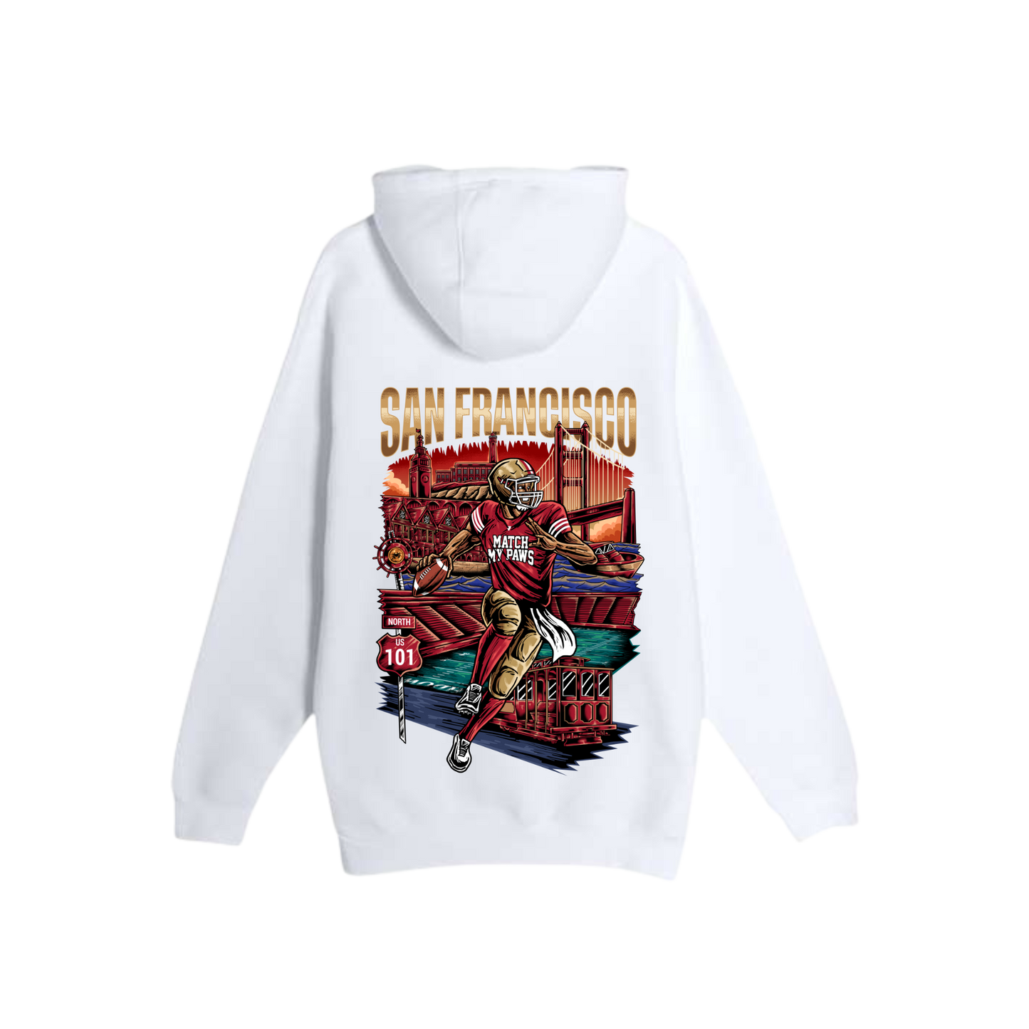 San Francisco Football Hoodie