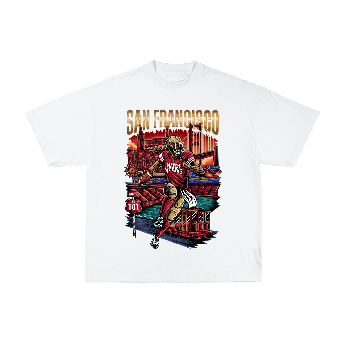 San Francisco Football T-Shirt