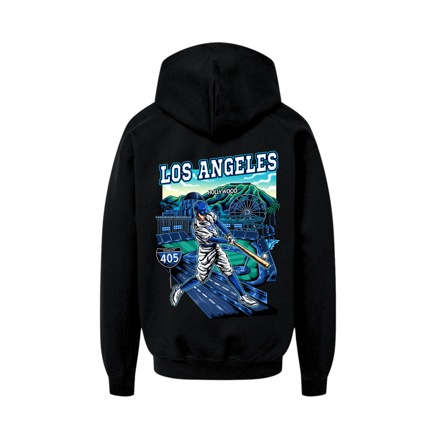 Youth Los Angeles Baseball Hoodie