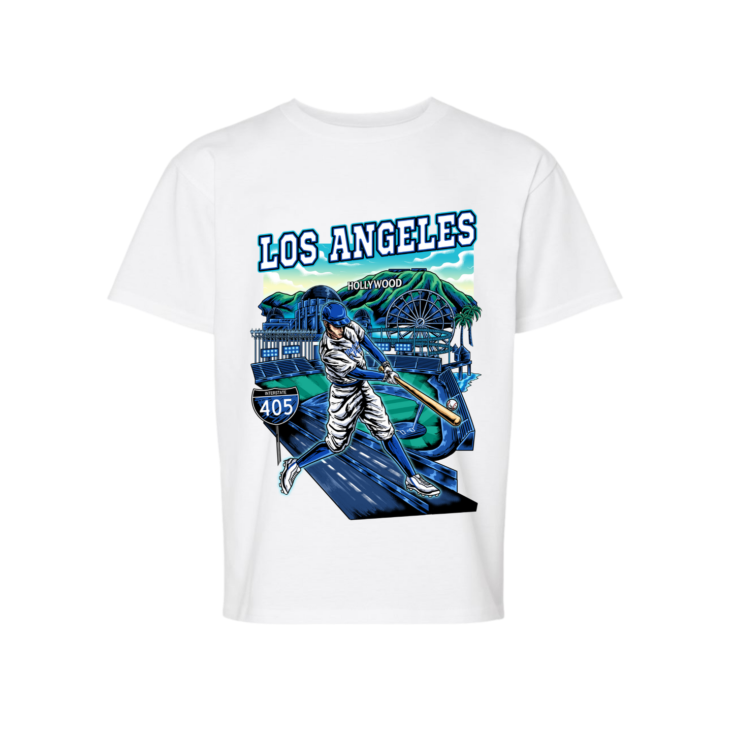 Youth Los Angeles Baseball T-Shirt