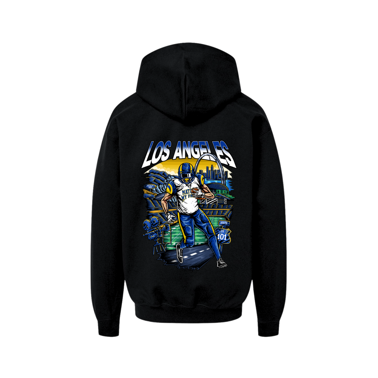 Youth Los Angeles Football Hoodie
