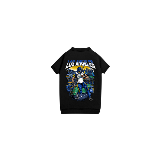 Dog Los Angeles Football T-Shirt
