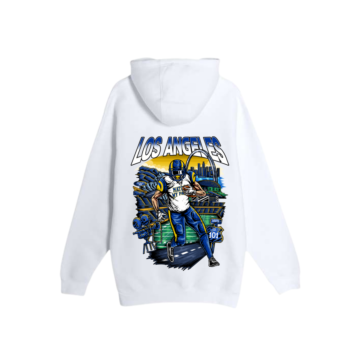 Los Angeles Football Hoodie