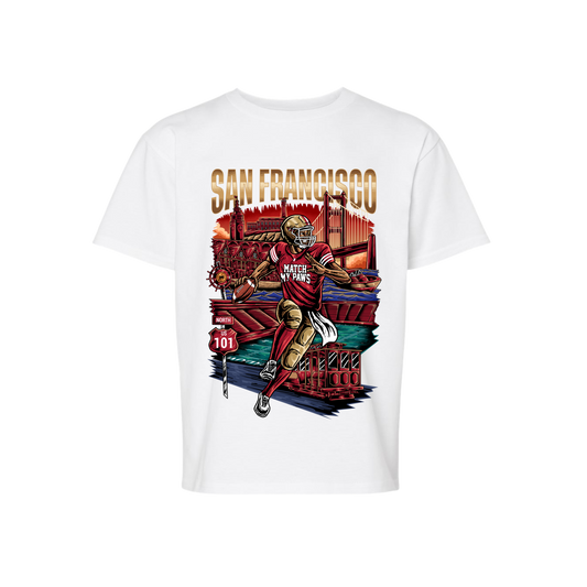 Youth San Francisco Football T-Shirt